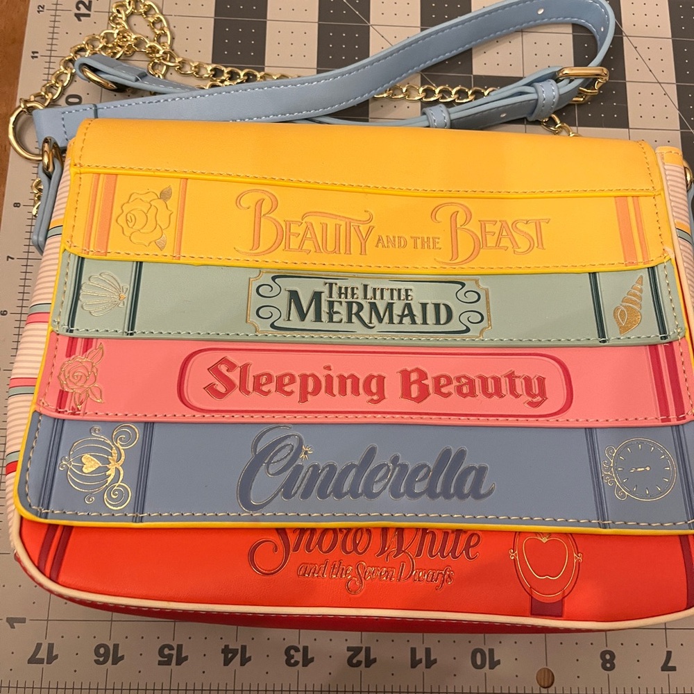 Loungefly Disney Princess Multi-Color Crossbody Bag